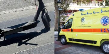 Νέο περιστατικό με πατίνι: Διασωληνώθηκε 12χρονος που παρασύρθηκε από αυτοκίνητο ενώ οδηγούσε πατίνι