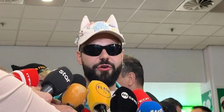 Eurovision 2026 – Επέστρεψε συγκινημένος ο Akylas: «Ελπίζω να σας έκανα περήφανους, κάνατε το όνειρό μου πραγματικότητα»