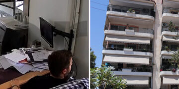 Σκληρό βίντεο από την Ηλιούπολη – Η στιγμή που πέφτουν οι δύο 17χρονες και τις βλέπει γείτονας (video)