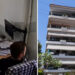 Σκληρό βίντεο από την Ηλιούπολη – Η στιγμή που πέφτουν οι δύο 17χρονες και τις βλέπει γείτονας (video)