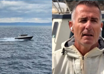 «Ένιωσα περήφανος που το παιδάκι είναι μια χαρά» – Συγκινεί ο ήρωας καπετάνιος που μετέφερε βρέφος από τη Σκόπελο στον Βόλο με 8 μποφόρ