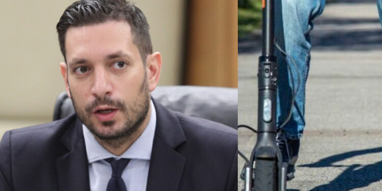 Κυρανάκης για ηλεκτρικά πατίνια: «Πάμε σε πλήρη απαγόρευση για ανήλικους στο δρόμο κάτω των 18 ετών»
