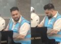 Πιάνο στο Μετρό Συντάγματος: Διανομέας παίζει τον «Έρωτα Αρχάγγελο» και συγκινεί τους πάντες