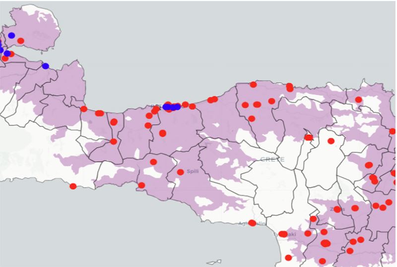 Καταστήματα Μασούτης και Κρητικός στο Ρέθυμνο