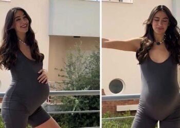 Μπήκε στον 9ο μήνα της εγκυμοσύνης της και το έριξε στο χορό – Η νέα μανούλα δεν κρύβει τον ενθουσιασμό της