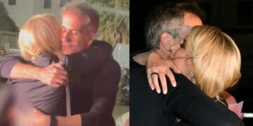 Σία Κοσιώνη: Η έκπληξη από τον Κώστα Μπακογιάννη και τον γιο τους, οι αγκαλιές και η συγγνώμη στους δημοσιογράφους