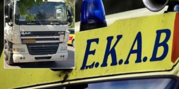 Νεκρή ηλικιωμένη – Παρασύρθηκε από φορτηγό και διαμελίστηκε από την σφοδρή σύγκρουση