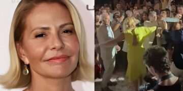 Μάνα είναι μόνο μία: Η Τζένη Μπαλατσινού χόρεψε ζεϊμπέκικο στο γλέντι πριν τον γάμο της κόρης της