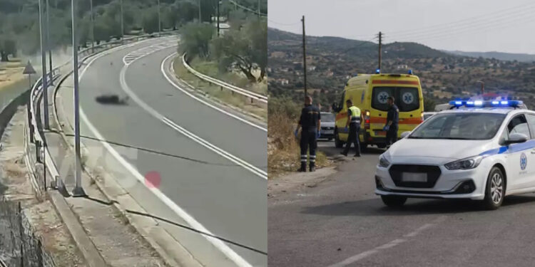 Βίντεο ντοκουμέντο: Καρέ καρέ το τροχαίο που σκοτώθηκαν 16χρονος και 18χρονος (video)