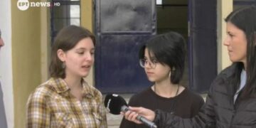 Οι δυο μαθήτριες της Α’ Λυκείου από τη Θεσσαλονίκη που πήραν το πρώτο βραβείο ανάμεσα σε 30 χώρες