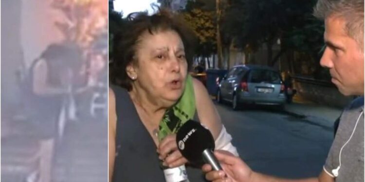 Φωτιά στην Καλλιθέα – Συγκλονίζει η γυναίκα που πήδηξε από το μπαλκόνι στα χέρια περαστικών: «Να ‘ναι καλά τα παιδιά – Δόξα τω Θεώ, αφού δεν καήκαμε»