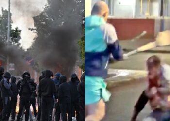 Χάος και οργή στο Μπέλφαστ: Μετανάστες εγκαταλείπουν τα σπίτια τους – Φλέγεται η πόλη μετά την επίθεση Σουδανού στον 40χρονο