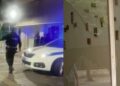 Οι κραυγές ακούστηκαν σε όλη τη γειτονιά: «Νταής» χτύπησε το κεφάλι της συντρόφου του σε τζαμαρία (video)