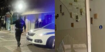 Οι κραυγές ακούστηκαν σε όλη τη γειτονιά: «Νταής» χτύπησε το κεφάλι της συντρόφου του σε τζαμαρία (video)