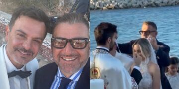 Έγινε κουμπάρος ο Γιώργος Λιάγκας: Δείτε βίντεο και φωτογραφίες από τον ονειρικό γάμο | Athens Magazine