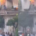Φωτιά στην Καλλιθέα: Το Συγκλονιστικό βίντεο από την πτώση της γυναίκας από το μπαλκόνι (video)
