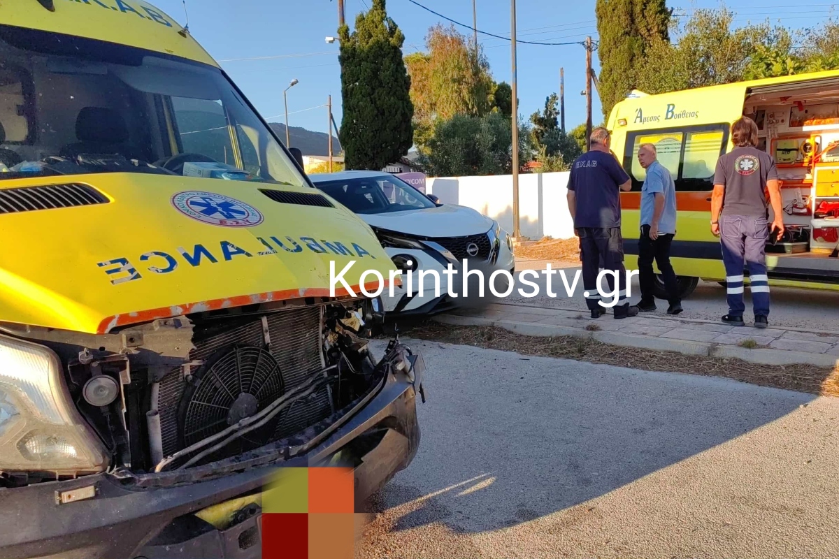 Τροχαίο στο Λουτράκι