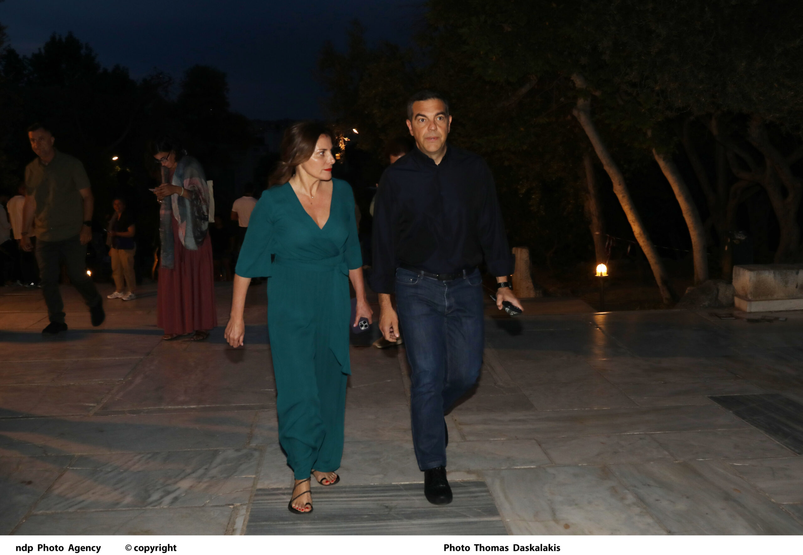 Η Μπέττυ Μπαζιάνα και ο Αλέξης Τσίπρας