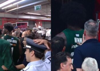 Χαμός: «Ο Τζόουνς μπήκε στα αποδυτήρια και έριξε μπουνιά στον Ναν» – Έπεσε ξύλο στο ΣΕΦ; (video)