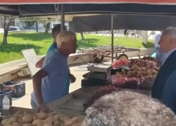 Τα «άκουσαν» Ανδριανός και Πλεύρης σε λαϊκή αγορά – «Σαράντα σκάνδαλα, όχι ένα. Πού είναι τα λεφτά των αγροτών; – Σηκωθείτε φύγετε»