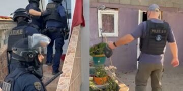 Μεγάλη αστυνομική επιχείρηση: Βίντεο από το «ντου» σε οικισμούς Ρομά – Ξηλώθηκαν καλώδια 300 μέτρων (video)