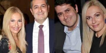 H τρυφερή φωτογραφία του Γιώργου Μυλωνάκη με τους γιους για τη Γιορτή του Πατέρα που δημοσίευσε η Τίνα Μεσσαροπούλου 