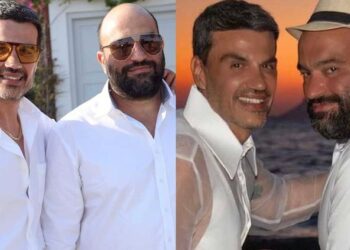 Η τρυφερή φωτογραφία του Παντελή Τουτουντζή με τον σύζυγο και τα παιδιά του για την Γιορτή του Πατέρα – «Η πιο όμορφη ιστορία»