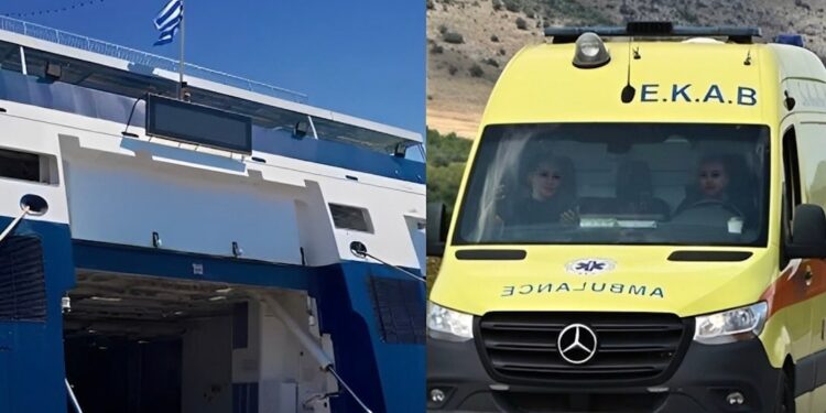 Ζήτησαν από πλήρωμα του ΕΚΑΒ που μετέφεραν καρκινοπαθή να πληρώσουν ακτοπλοϊκό εισιτήριο 