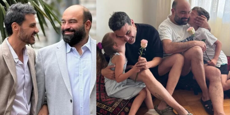 Παντελής Τουτουντζής: Η τρυφερή ανάρτηση με τον σύζυγο και τα παιδιά του για τη Γιορτή του Πατέρα