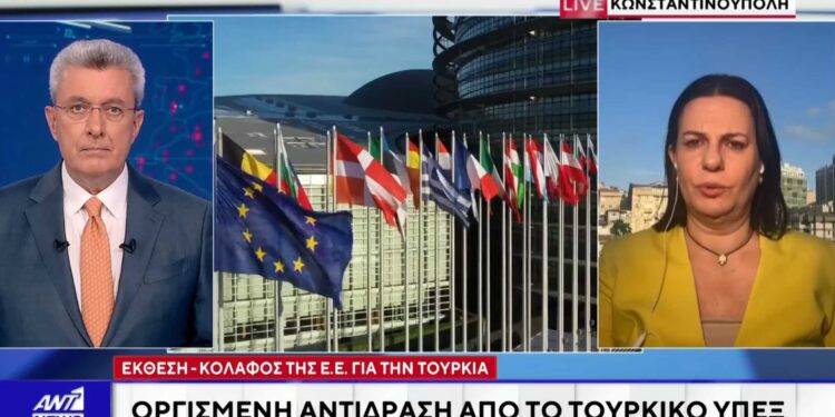 Οργή στην Τουρκία για την έκθεση-ράπισμα του Ευρωκοινοβουλίου: «Δίνουν βήμα σε τρομοκρατικές οργανώσεις» (video)