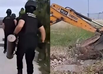 Η ΕΛ.ΑΣ επιστράτευσε εσκαφέα για να βρει τις χρυσές λίρες στη βίλα των Βιλανάκηδων (video)