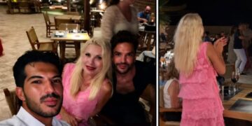 Το τρελό γλέντι της Μενεγάκη στη Νάξο: Ξεσάλωσε η Ελένη με τα νησιώτικα