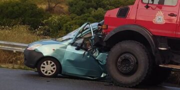 Πώς έγινε το τροχαίο δυστύχημα με το νεκρό ζευγάρι – Η μετωπική με το πυροσβεστικό όχημα (video)
