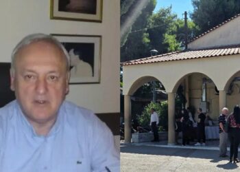 Βουβός πόνος στην κηδεία του Σταύρου Γεωργίου: Οι κόρες του δεν άντεξαν τη συγκίνηση-“Σεβαστείτε μας”