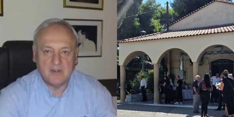 Σταύρος Γεωργίου: Σε κλίμα οδύνης η κηδεία του – Συντετριμμένες οι δίδυμες κόρες του