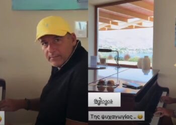Ο Γιώργος Λιάγκας παίζει πιάνο για τη Μαρία Αντωνά και «λιώνει» από έρωτα