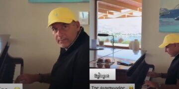 Λιάγκας: Σε luxury ξενοδοχείο στην Κρήτη με την Αντωνά – Το βίντεο που τον τράβηξε να παίζει πιάνο και να «λιώνει» από έρωτα