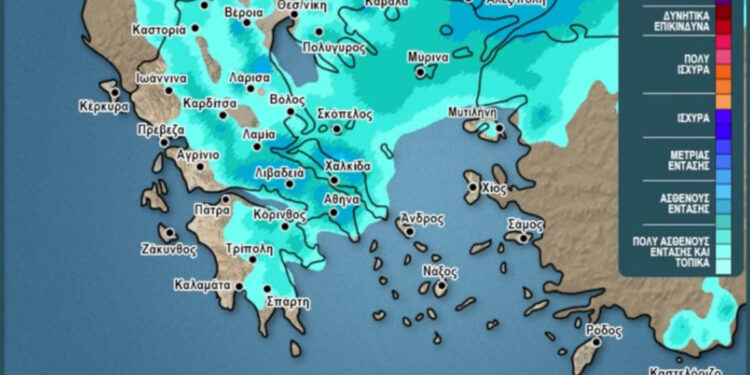 Απότομη ανατροπή του καιρού με καταιγίδες και μπόρες εξπρές ακόμη και στην Αττική, προβλέπει ο Αρναούτογλου