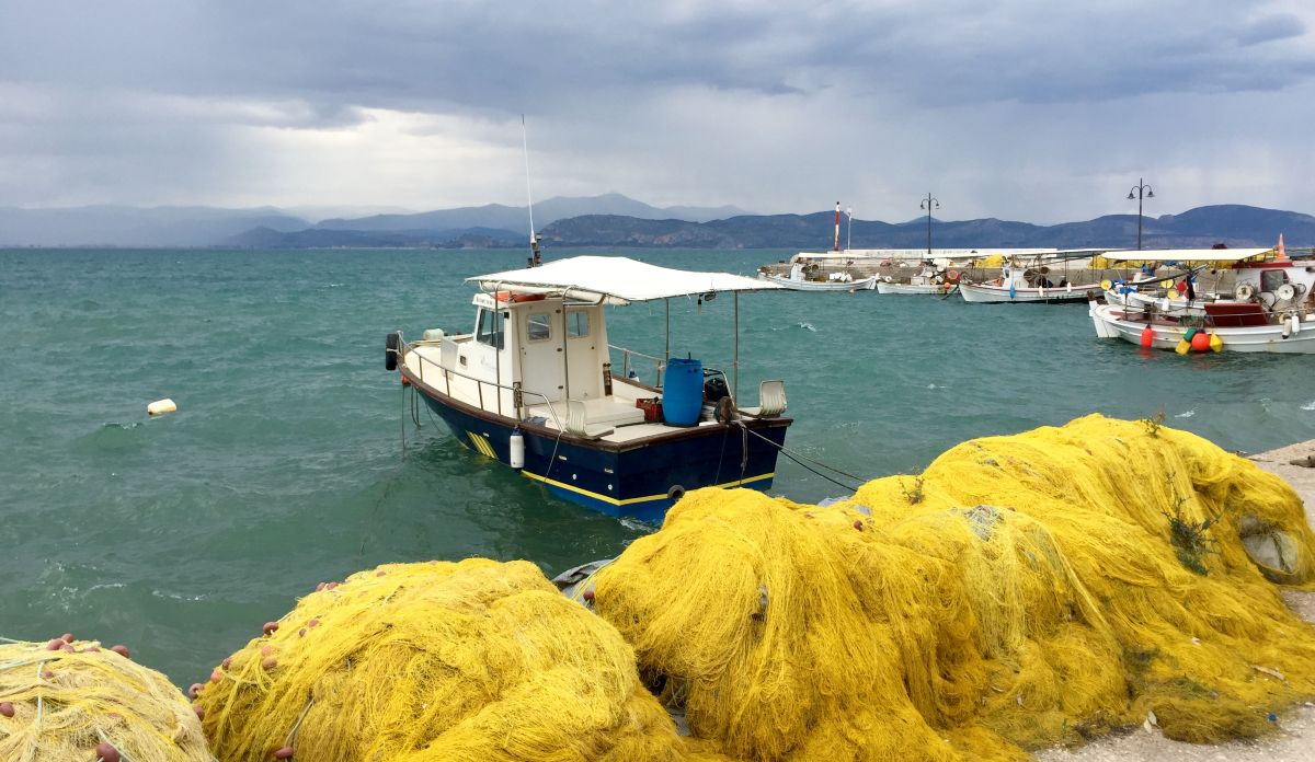 Παραθαλάσσιο τοπίο στο Κιβέρι Αργολίδας