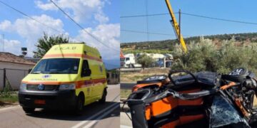 Θρηνεί όλο το νησί: Δύο γυναίκες σκοτώθηκαν σε τροχαίο – Φωτογραφίες από το σημείο της τραγωδίας