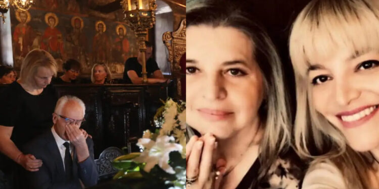 Βάγια Νέστορα: Σε κλίμα συγκίνησης η κηδεία της – Η σορός της έφτασε στην εκκλησία – Με ασθενοφόρο στην κηδεία της μητέρας της η Αφροδίτη Νέστορα