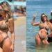 Αθηνά Οικονομάκου: Με καυτό μεταλλιζέ μπικίνι στην παραλία με τον Μπρούνο και τα παιδιά της (Φωτογραφίες & Βίντεο)