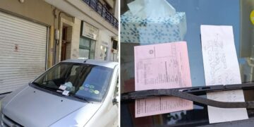 «Δεν σου κόβει; Είναι πάρκινγκ» – Το σημείωμα της οργής που άναψε φωτιές (video)