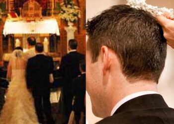 Χαμός σε γάμος στην Αττική – Κουμπάρα μέθυσε και φίλησε στο στόμα τον παπά την ώρα του μυστηρίου