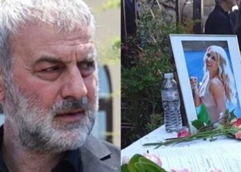Όλη τη νύχτα πάνω στο μνήμα της Γωγώς: Σε τραγική κατάσταση ο Τραϊαννός Δέλλας για το μνημόσυνο, 40 μέρες από τον θάνατο της Μαστροκώστα