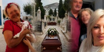 Σύρος: Κατέρρευσε η μητέρα της δολοφονημένης 41χρονης πάνω στο φέρετρο-H υπόσχεση που της έδωσε λιγο πριν μπει στο χώμα