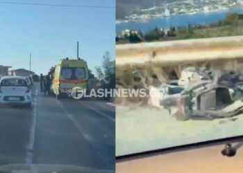 Θρήνος: Νεκρός ανθυποσμηναγός της Πολεμικής Αεροπορίας σε τροχαίο δυστύχημα με απορριμματοφόρο (video)