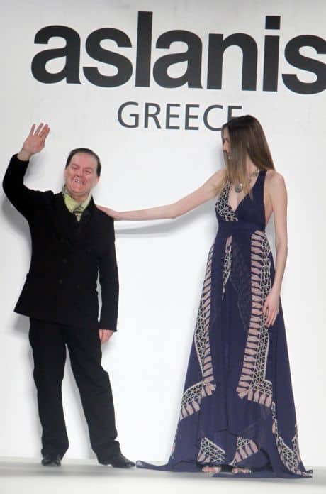 Ο σχεδιαστής μόδας Μιχάλης Ασλάνης