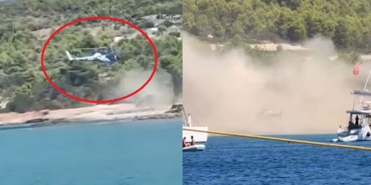 Προσγείωση ελικοπτέρου στις Σπέτσες: Ο 39χρονος εφοπλιστής, τα ναρκωτικά και η μυστηριώδης γυναίκα (video)