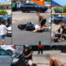 Άγριος ξυλοδαρμός μέρα μεσημέρι – Τον χτυπούσε με γροθιές και κλωτσιές (video)